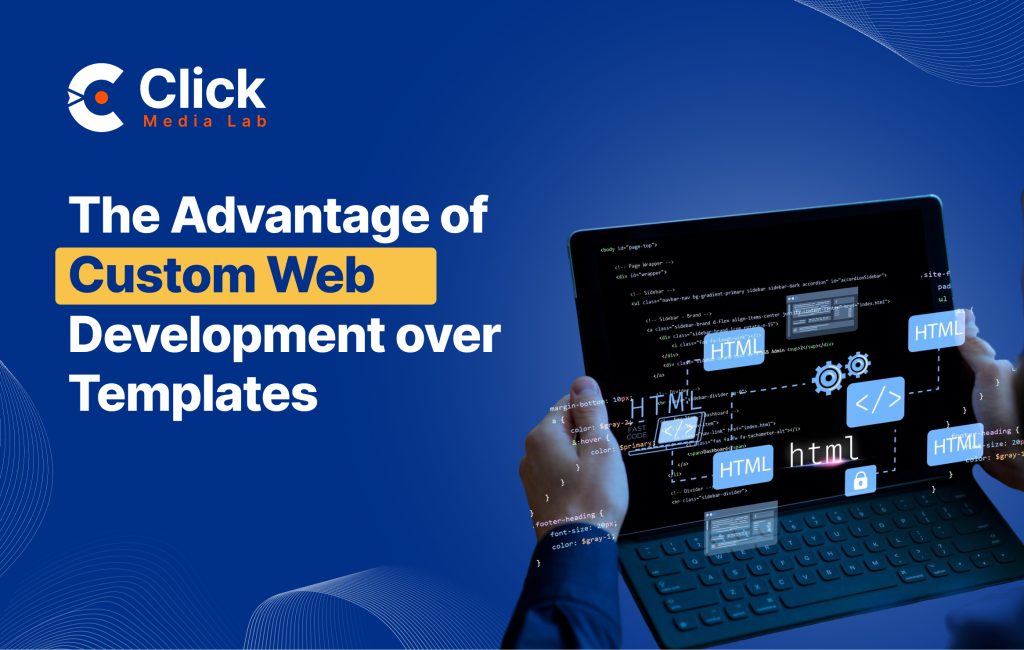 web development over templates